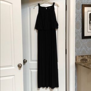 Nine West maxi dress in black